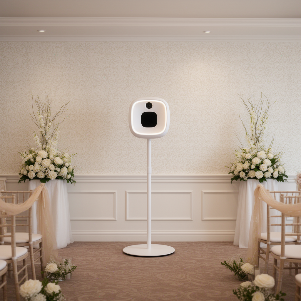 Lumen フォトブース 寸法図（幅100cm×奥行100cm×高さ200cm）